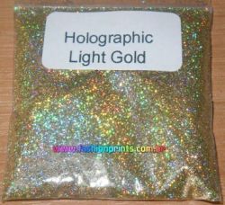 Glitter Holográfico Ultrafino .08 - 10g - Ouro 
