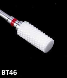 Broca de Cerâmica - Tambor - BT46 - Topo Plano - Vermelha