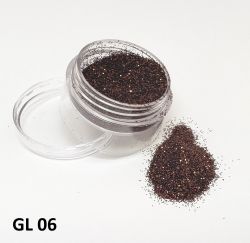 Glitter Ultrafino - 3g - GL06 - Marrom