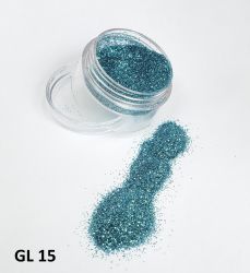 Glitter Ultrafino - 3g - GL15 - Azul Claro