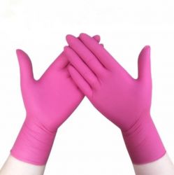 UNIGLOVES - Luvas Látex Pink - Tamanho G - Clássico Premium Quality -  100 Un