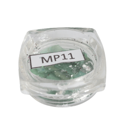 Madrepérolas Para Encapsular Unhas - 3g - MP11 - Verde Claro