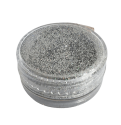 Glitter Ultrafino Iridiscent - 3g - GI10  - Prata