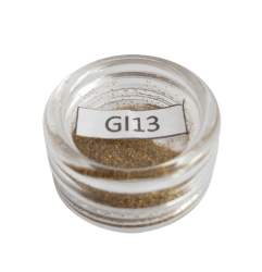 Glitter Ultrafino Iridiscent - 3g - GI13 - Dourado