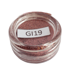 Glitter Ultrafino Iridiscent - 3g - GI19 - Marrom
