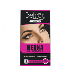 BELTRAT -  Henna Para Sobrancelha 2,5g - Castanho Claro