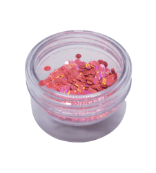 Glitter Flocado  Para Encapsular Unhas - 3g - FB36 - Rosa Chiclete
