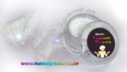 Glitter Iridescent Ultrafino .08 - 3g - Branco